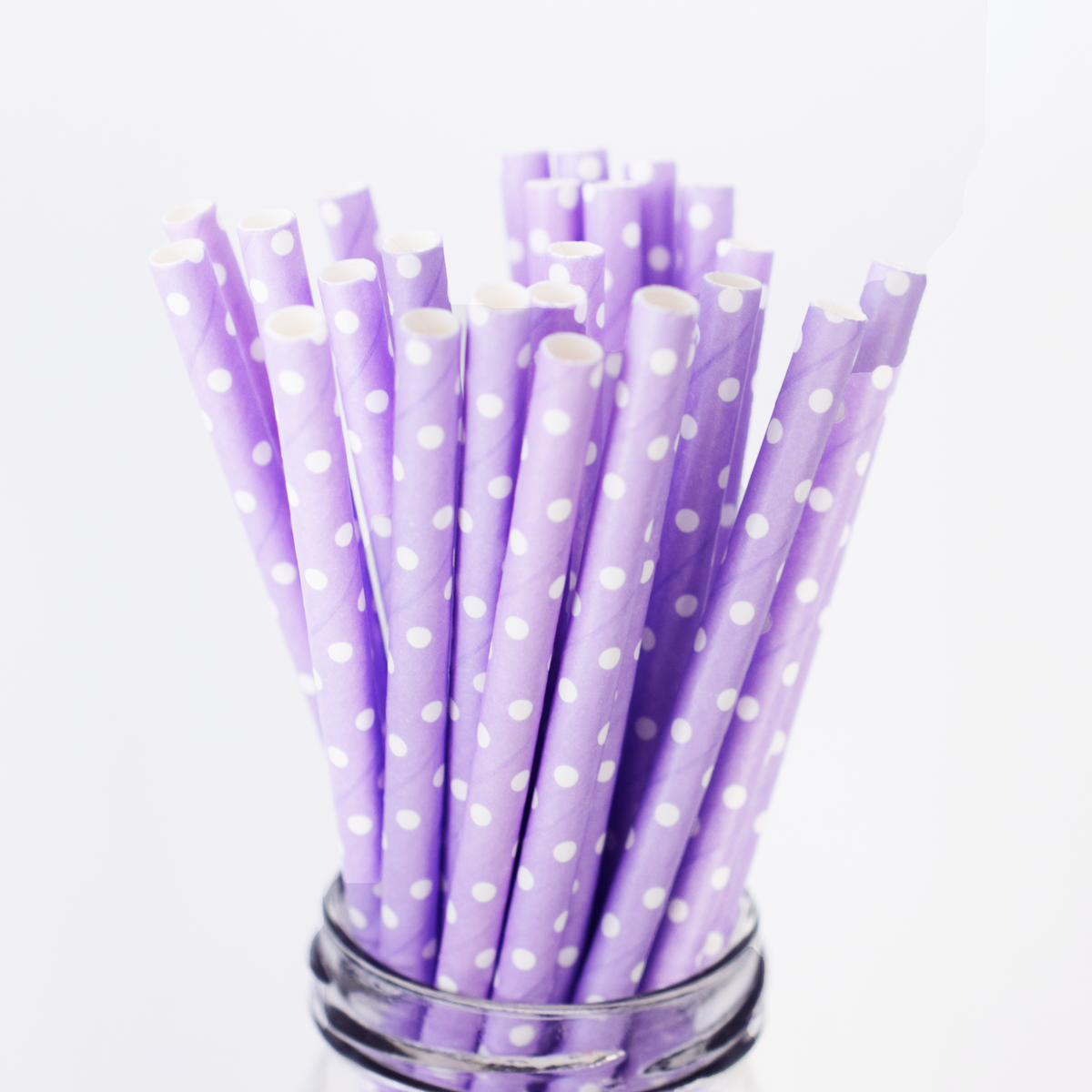 Christmas Polka Dot Paper Straws - 25 Pieces – TheCloudFactory