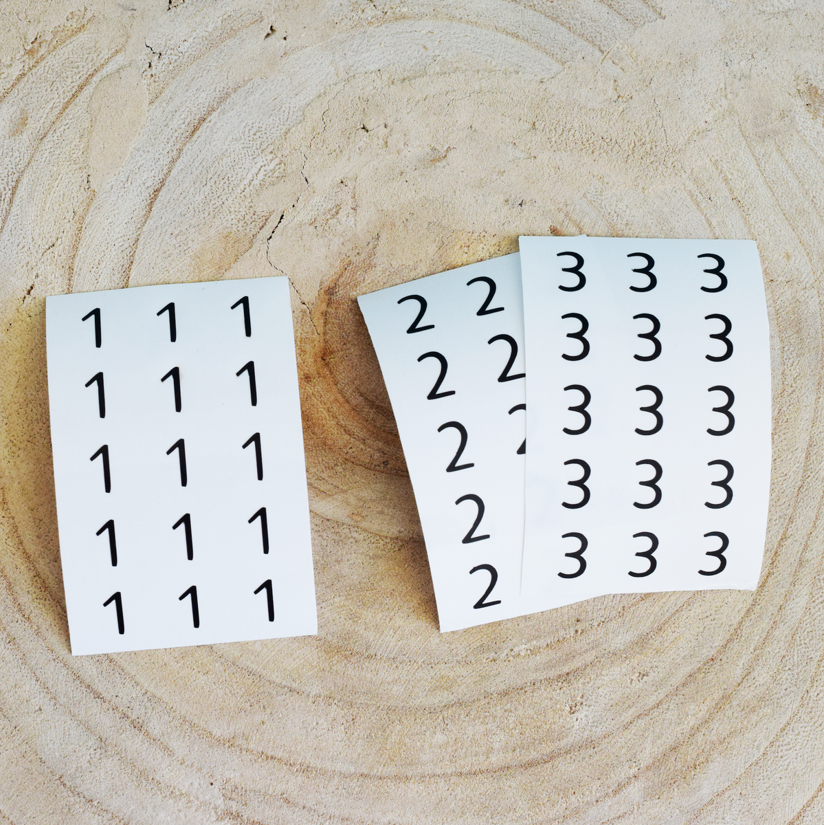 Table Number Stickers – TheCloudFactory