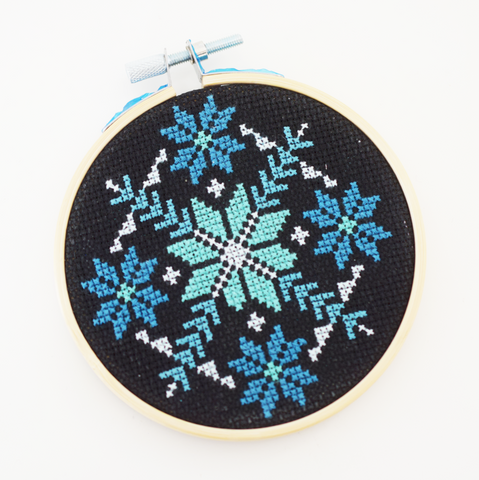 Snowflake - DIY Cross Stitch Kit