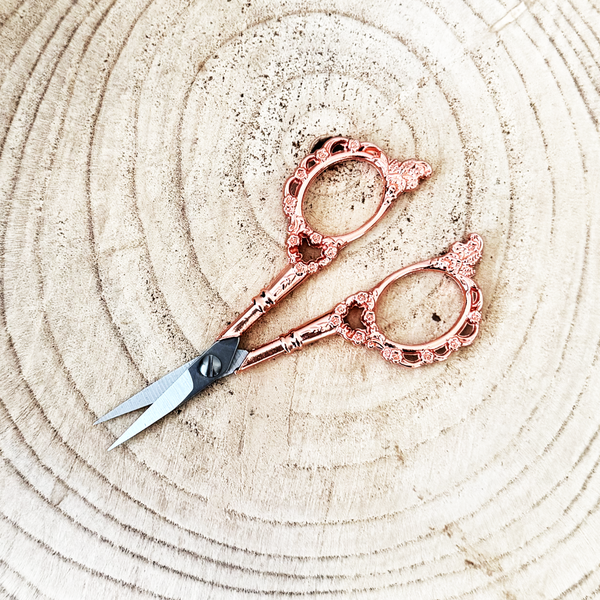 Rose Gold Embroidery Scissors