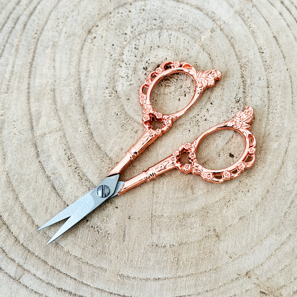 Rose Gold Embroidery Scissors