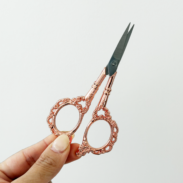 Rose Gold Embroidery Scissors