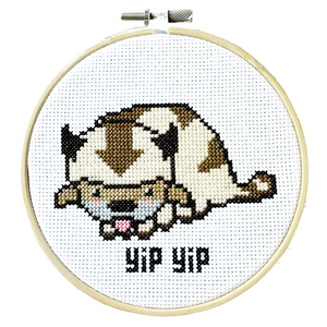 Appa from Avatar the Last Airbender - DIY Cross Stitch Kit