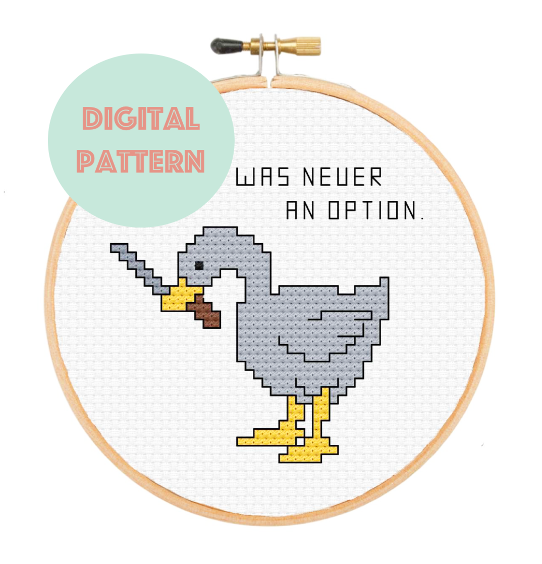 Untitled Goose Game - Digital Cross Stitch Pattern