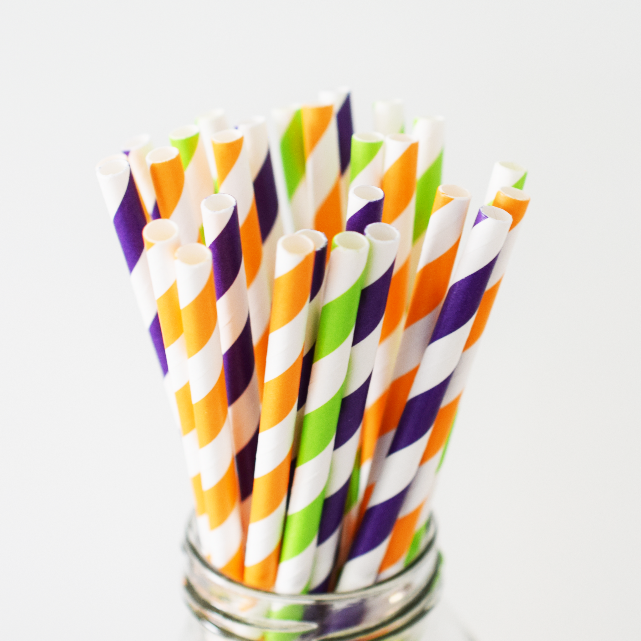 Little Monsters Paper Straws - 25 Pieces