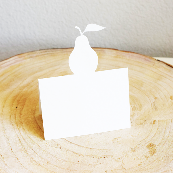 Pear Placecards - Set of 12