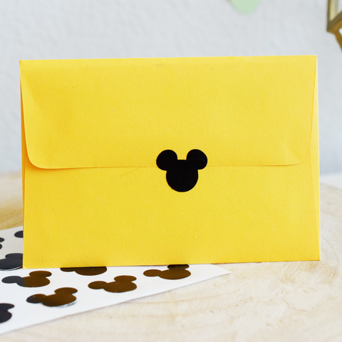 Mini sceaux en vinyle Mickey Mouse - Paquet de 30