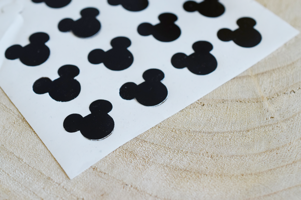 Mickey Mouse Mini Vinyl Seals - Pack of 30