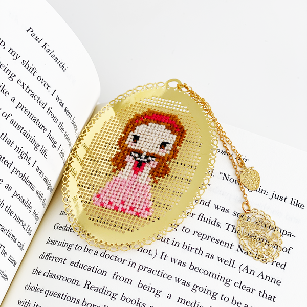 Sleeping Beauty Bookmark - DIY Cross Stitch Kit