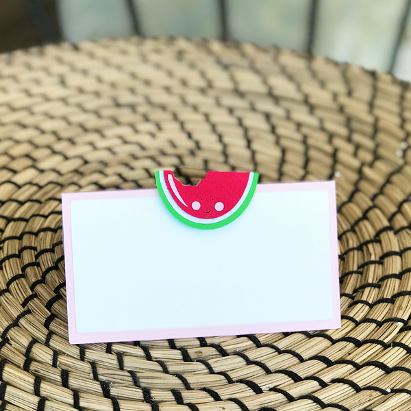 Watermelon Placecards - Set of 12