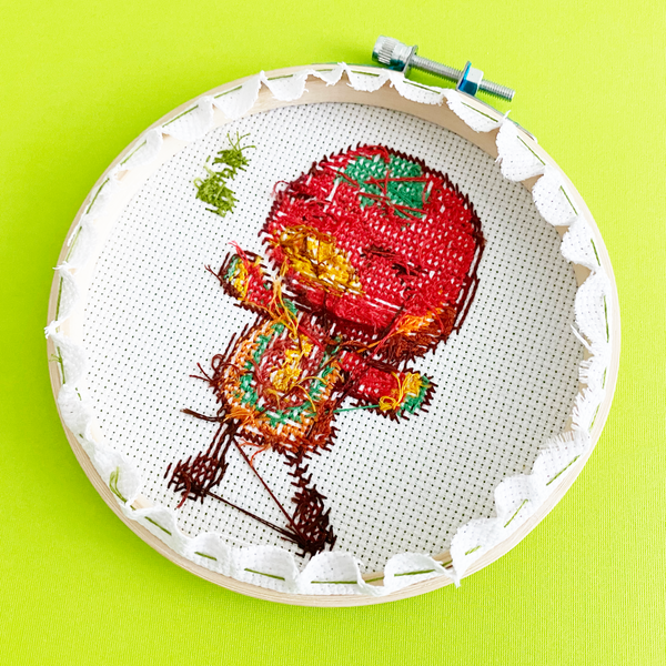 Ketchup From Animal Crossing - DIY Cross Stitch Kit