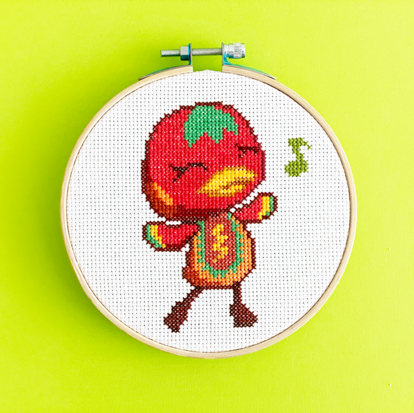 Ketchup From Animal Crossing - DIY Cross Stitch Kit