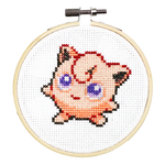 Jigglypuff - DIY Cross Stitch Kit