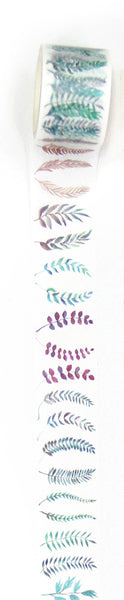 Ruban Washi Feuilles de Feuillage - 3 cm
